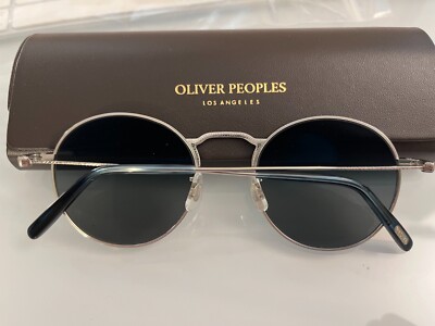 OLIVER PEOPLES WESLIE Sun MSRP $601 Japan Handmade Steel 