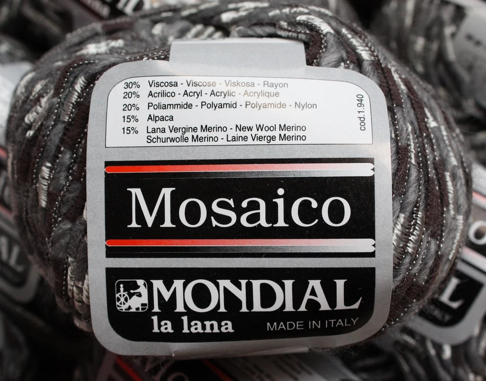 Hilo de mosaico Mondial 16 bolas nuevo Foto 2 de 4