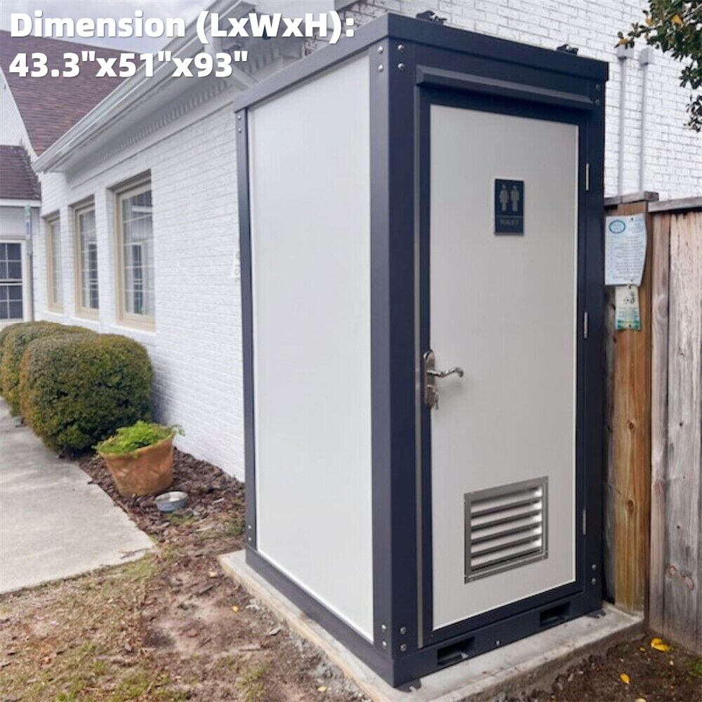 New Bastone Unisex Single Portable Restroom Mobile Toilet w/Sink | eBay