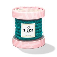 SILKE Hair Ties - Bloom Luxurious Silk Scrunchies 6 Pack Damage-Free Hair