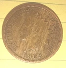 1908-S Indian Head Cent Key-Date! VF++ Condition Only 3,000 Of 1.1 Million Left