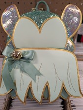 Loungefly Peter Pan Tinker Bell Holiday Cosplay Sequin Mini Backpack