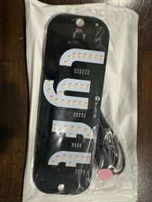Usb Led Car Light Sign Windshield Display W Suction Cups Pink Rideshare Taxi