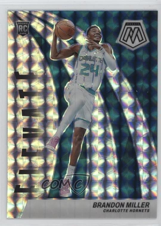 2023-24 Panini Mosaic Elevate Mosaic Prizm Brandon Miller #17 1i1x