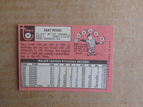 1969 TOPPS BASEBALL CARD SINGLES #1-295 COMPLETE YOUR SET U-PICK UPDATED 10/22 - Picture 54 of 421