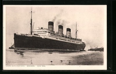 Ansichtskarte Passagierschiff RMS Berengaria, Cunard White Star 