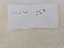 32ct CREAM OR IVORY Linen Cross Stitch Fabric 12"x12"