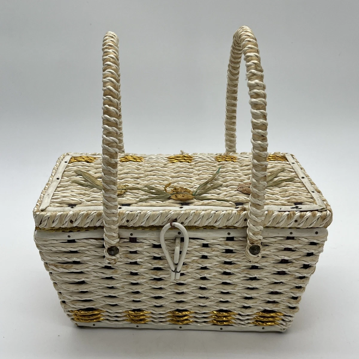 Vintage Sewing Basket Japan for sale | eBay