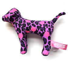 NOS VICTORIA SECRET "PINK" BRAND PINK  PURPLE PLUSH DOG