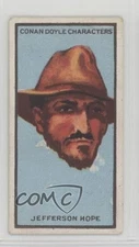 1923 Turf Cigarettes Conan Doyle Characters Green Back Jefferson Hope #9 04le