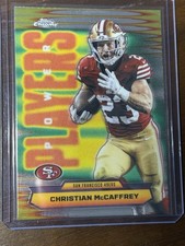 Christian Mccaffrey 2025 Topps Chrome Power Players Refractor 