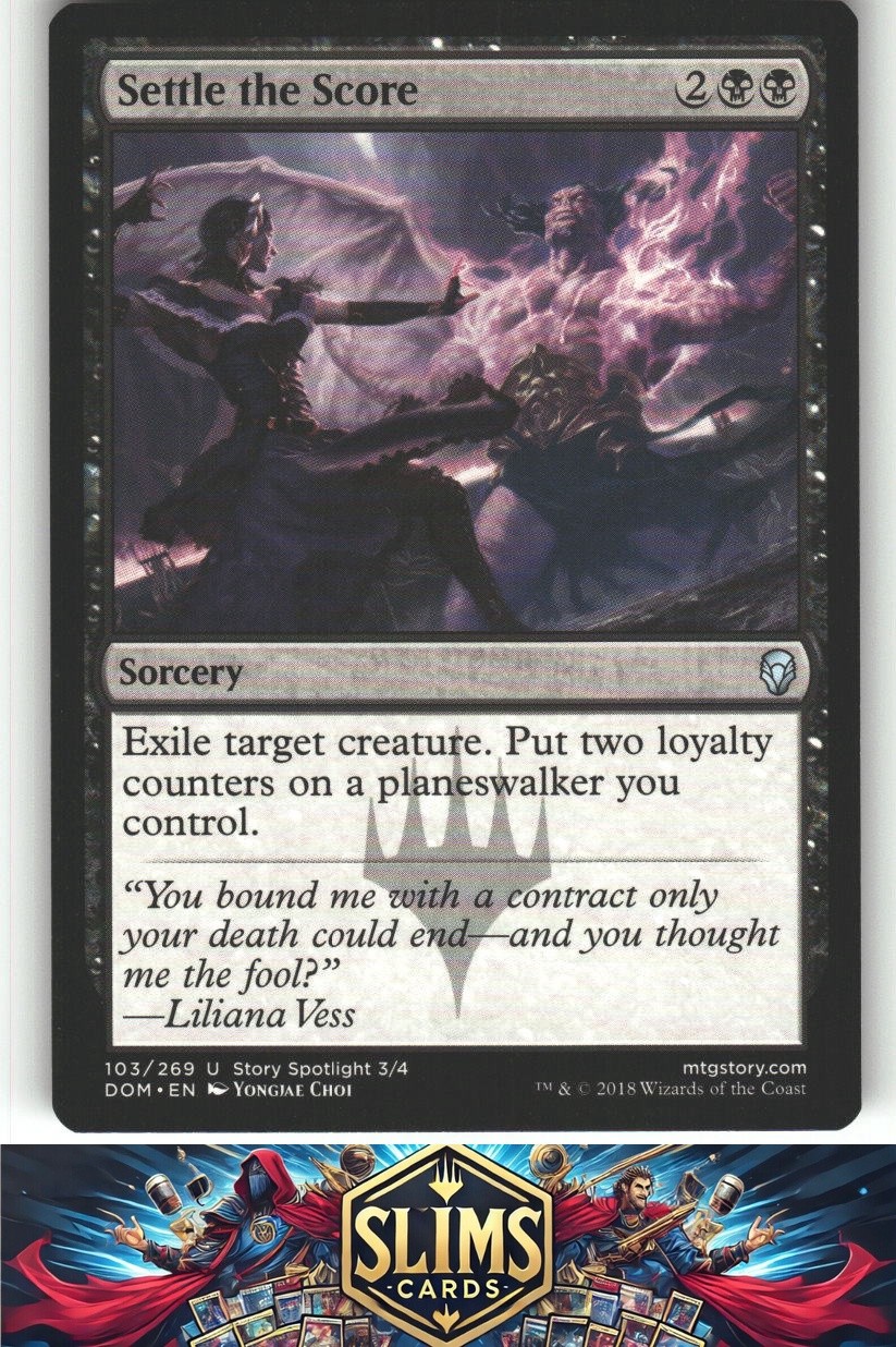 Settle the Score - Dominaria - MTG - Uncommon - #103 - NM