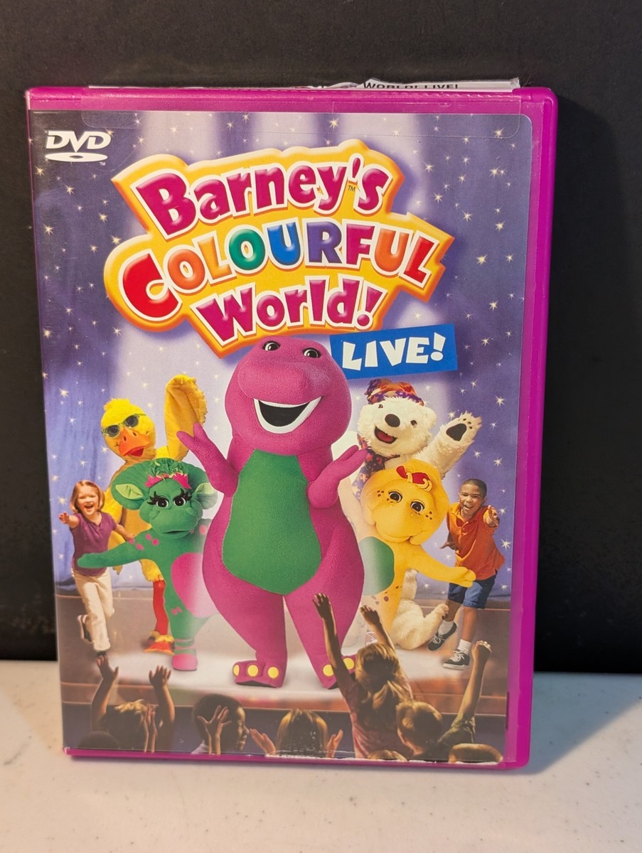 Barney's Colourful World Live! DVD (Usa Duty-Free) | eBay
