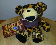 Grateful Dead Bean Bear Hot Spot Plush 7" Liquid Blue New