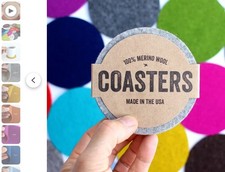 Thick Merino Wool, Premium Quality, Vibrant Saturated Colors