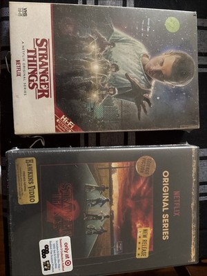 Stranger Things: Season 1 2 Blu-ray/DVD VHS Collection Edition | eBay