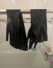 Preloved Woman Latex Elbow Length Gloves - Used On Many Hot Sweaty Occasions L