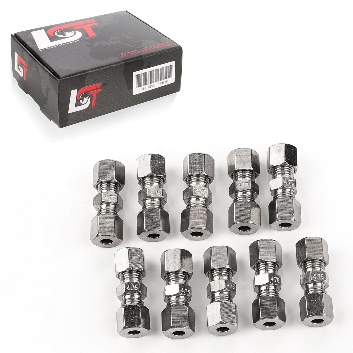 10X Quick Connectors Brake Line 4.75 Mm 3/16 Without Flaring Tool For VW Lupo