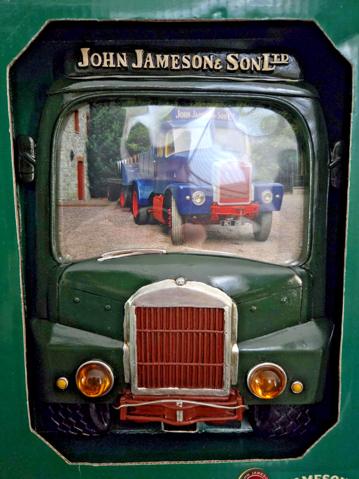 Jameson Irish Whiskey John Jameson & Son Truck Photo Frame 6x4 Vintage NIB