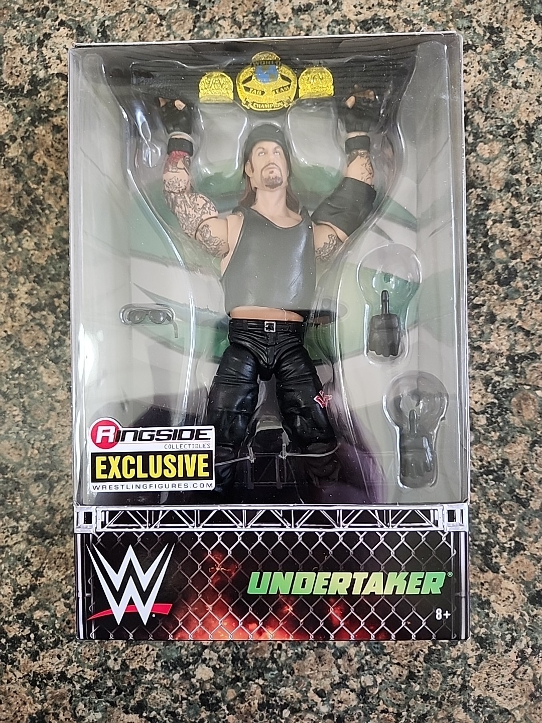 WWE Ringside Exclusive Elite Summer Slam UNDERTAKER GREAT SHAPE Brand New Sealed