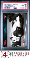 1992 COLLECT-A-CARD ANDRETTI RACING #24 1964 TRENTON POP 3 PSA 10
