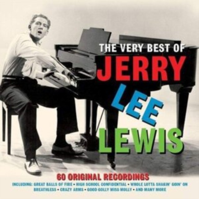 Jerry Lee Lewis Very Best Of 3-CD NEW SEALED Great Balls Of Fire/Breathless+ - Image 2