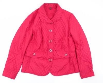 Rote Damenjacke UK-Größe 12 Oscar B