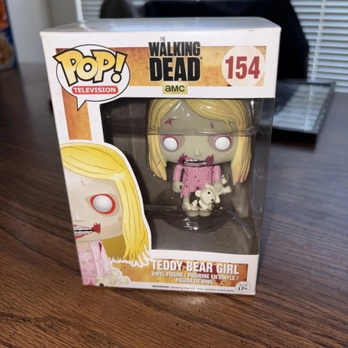 Funko Pop! The Walking Dead Teddy Bear Girl #154 Vinyl Figure