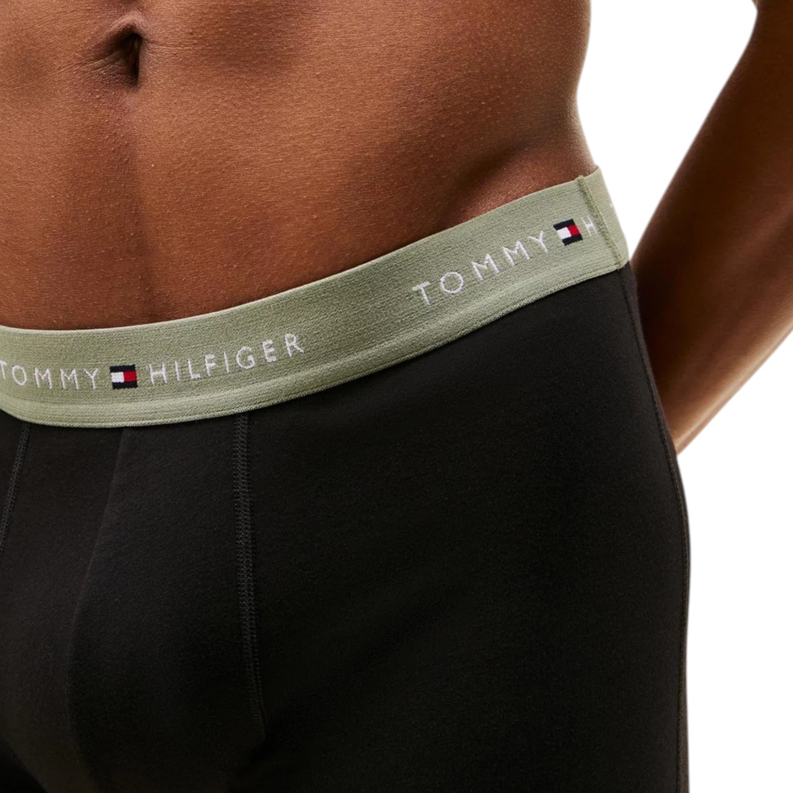 Tommy Hilfiger Men's Essential Black Cotton Trunks - 9 Pack image 6