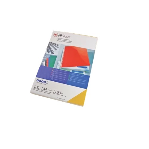GBC HiGloss Binding Cover A4 250 gsm CE020030