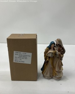 Hanna's Handiworks Golden Shimmer Holy Family Nativity Figurine IOB