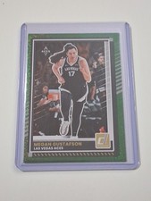 2025 Panini Donruss WNBA Megan Gustafson Green Dots Las Vegas Aces #36