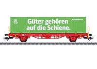 "MäRklin H0 47585 Container-Tragwagen Lgs 580 Db \"Eurotrain/Idee+Spiel\" Neu + Ovp"