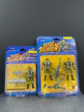 Lanard Total Soldier Fighting Force — 2 Sealed Sets (2002) — 3 Commandos with We