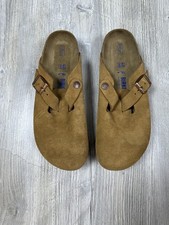 Women's Birkenstock Boston Mink Soft Footbed Clogs Mens 7/ Womens 9