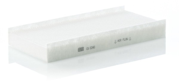 Innenraumfilter Pollenfilter Innenraum Fahrerseite - Mann-Filter CU 3240-image