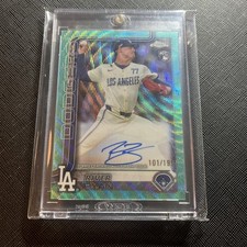 2025 Topps Chrome RC Autographs River Ryan #RA-RR Aqua Wave Refractor /199