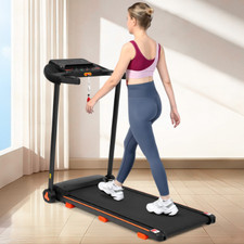 NEW Treadmills For Home, 2.5HP Quiet Folding Treadmill With Heart Rate Sensor