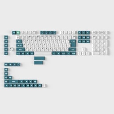 Keychron Double Shot PBT OSA Keycap Full Set for JIS Layout White Mint