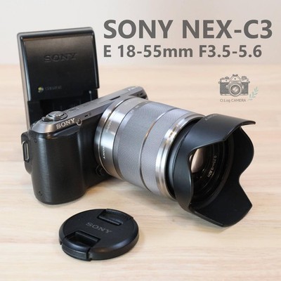 Sony NEX C3 with E 18 55mm Lens