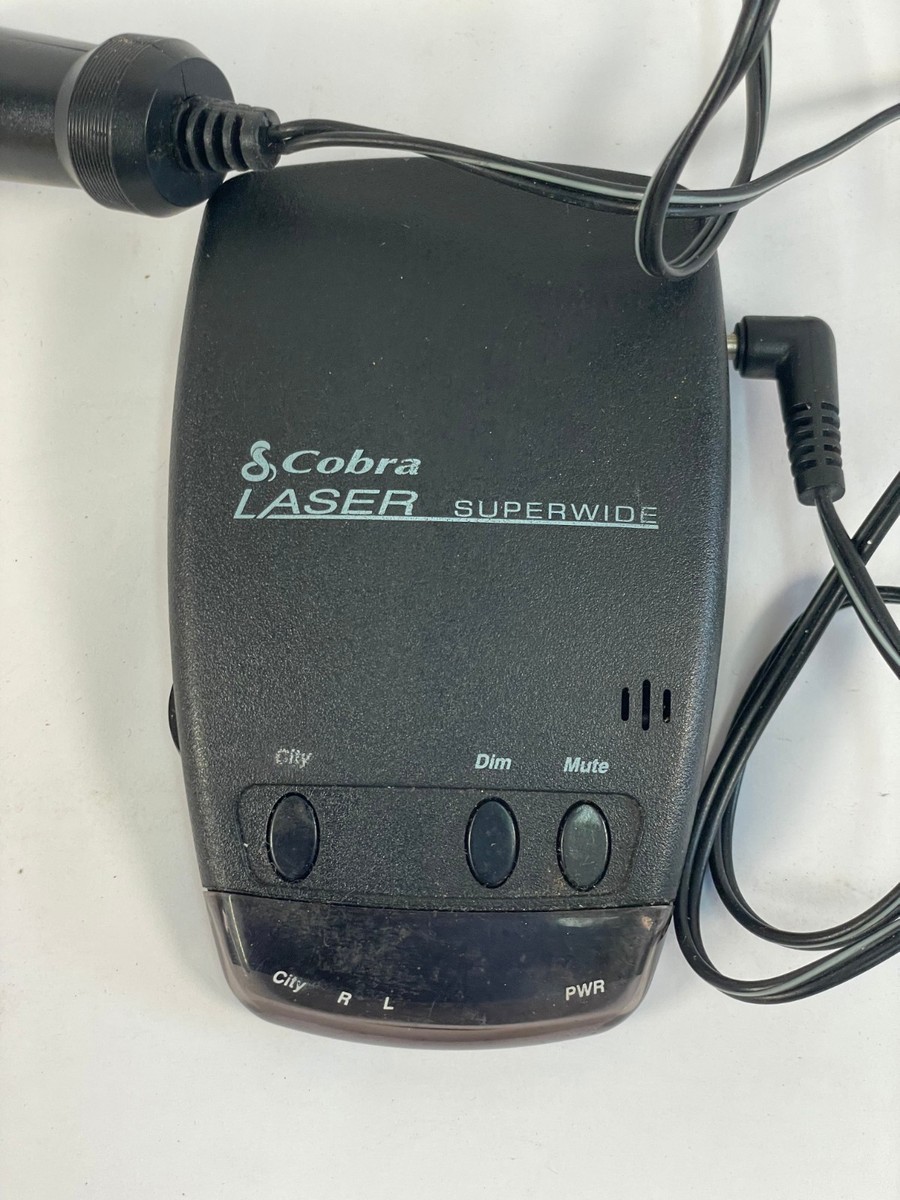 Vintage Cobra Laser Superwide R-213 Radar Detector | eBay