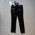 VIGOSS New Girls Sz 4 Black Skinny Jeggings Heart Sequined Back Pockets NWT — photo 2