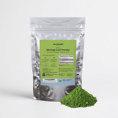 1 lb. Premium Organic Moringa Oleifera Leaf Powder