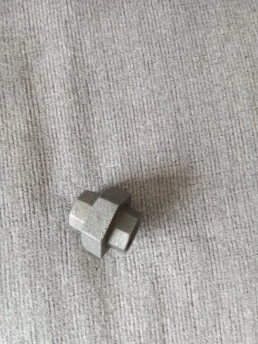 NEW LOT OF ( 2 ) 3/4 "NPT BLACK UNION MALLEABLE IRON PIPE FITTING