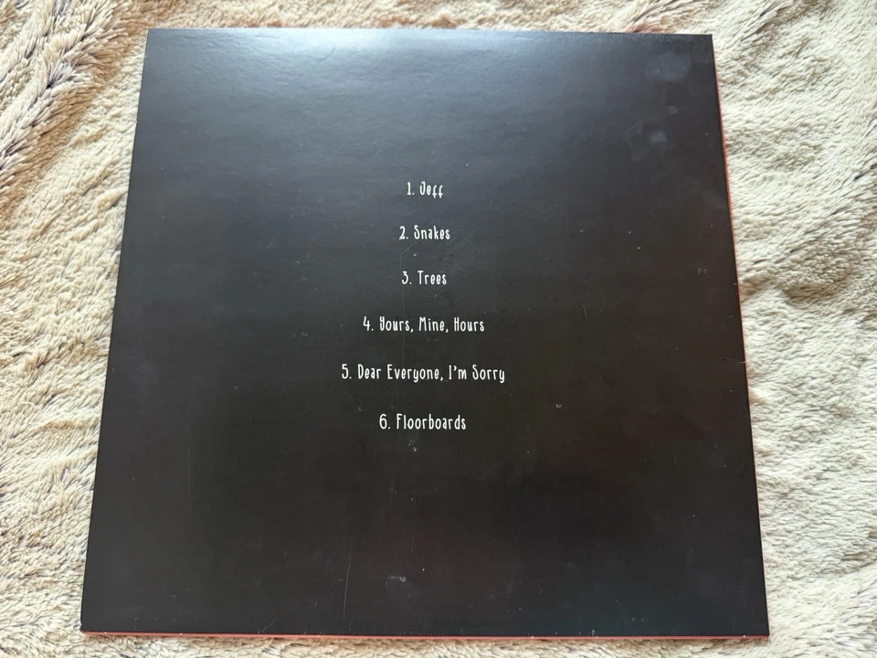 McCafferty – Forest Life LP 2017 VG/NM Red W/ Black Splatter EP Etched Rock RARE - Image 2 of 4