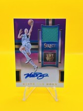 2017-18 Panini Select Memorabilia Purple /65 Keith Van Horn Patch Auto Mavericks