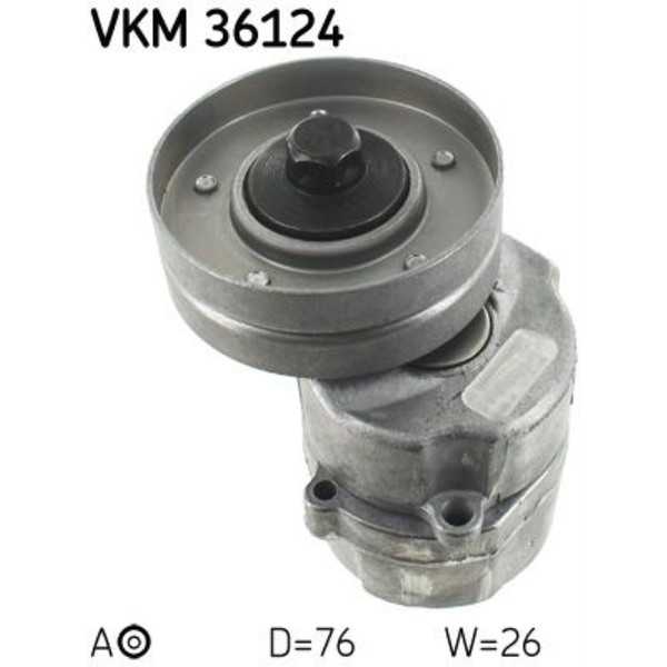 SKF Spannrolle Keilrippenriemen Automatisch FüR Volvo V40 Kombi 645 VW S40 I-image
