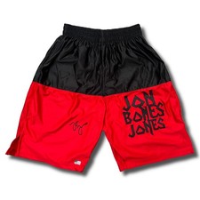 Jon Bones Jones autographed signed shorts UFC Hall of fame Beckett BAS