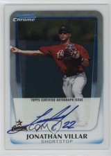 2011 Bowman Chrome Prospects Auto Jonathan Villar #BCP110 Auto 0c6