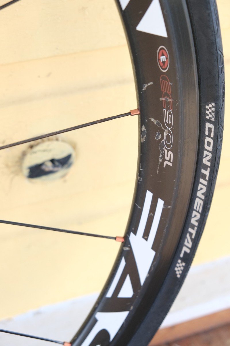 Easton EC90SL Aero Carbon Road Bike Wheelset 10 Speed Rim Brake
